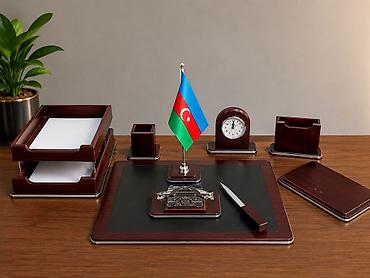 Настольные наборы: Premium Masaüstü Dəftərxana Dəsti İş masasını nizamlı və zərif — 5