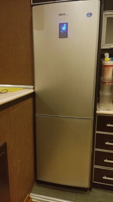 купить недорого холодильник б у: Б/у 2 двери Samsung Холодильник Продажа, цвет - Серебристый, Есть кредит