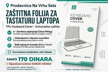 ram memorija za laptop ddr3: Zaštitna folija za tastaturu laptopa – TPU Keyboard Cover Univerzalna — 1