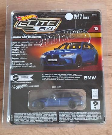 mitsubishi lancer evolution: Hot Wheels Elite 64 – BMW M3 Touring (Mattel Creations) - Miqyas — 1