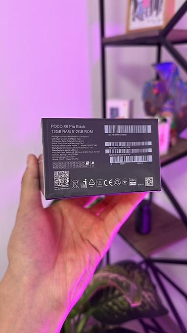 google pixel 8: Poco X8 Pro, Новый, 512 ГБ, цвет - Черный, В рассрочку — 2