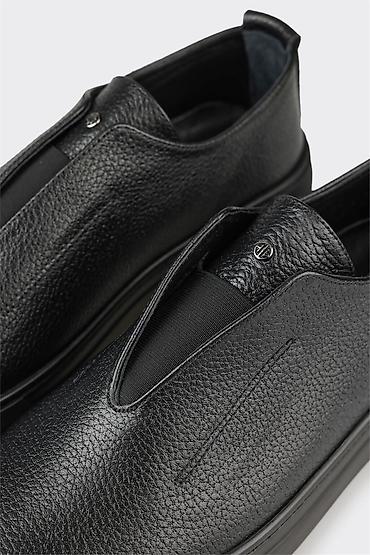 Ayaqqabılar: Məhsul: Qara rəngli ELLE SHOES brendi kişi slip-on ayaqqabı - — 3