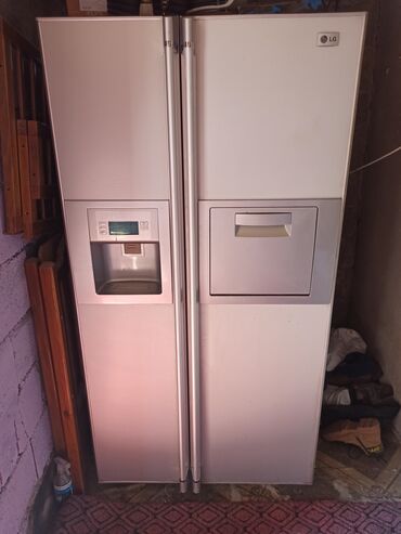hitachi холодильник: Холодильник LG, Б/у, Side-By-Side (двухдверный), No frost, 90 * 180 *