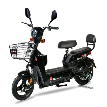 Elektrik skuter – yeni sürət 45 km/h - Korpus: parlaq qara rəng