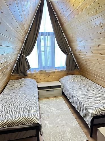 Аренда коттеджей и домов на Иссык-Куле: А-фрейм домик, Бостери, 6 мест — 13