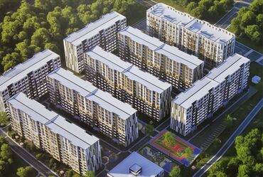 Продажа квартир: 2 комнаты, 89 м², Элитка, 9 этаж, ПСО (под самоотделку)