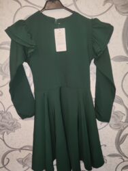 детские вещи англия: Qız uşaq donu – tünd yaşıl, uzunqollu - Brend: BTR Collector’s -