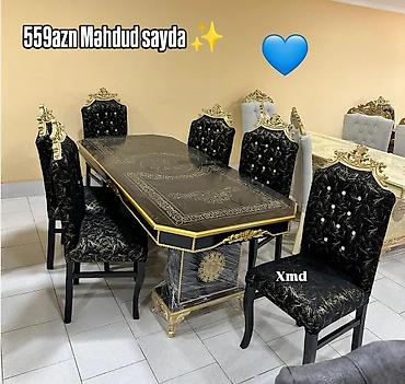 masa ve stul: Masa və oturacaq dəstləri — 1