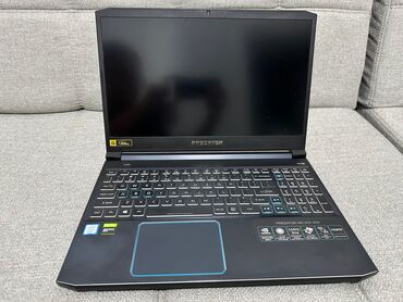 купить игровой компьютер в рассрочку: Ноутбук, Acer, 16 ГБ ОЗУ, Intel Core i7, 15.6 ", Б/у, Игровой, память SSD