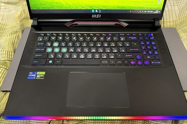 Ноутбуки: Ноутбук, MSI, 32 ГБ ОЗУ, Intel Core i9, 17 ", Б/у, Для несложных задач, память SSD