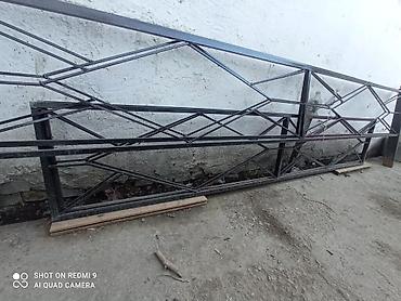 палисадник: Оградка: - Материал: сталь, квадратный профиль - Покрытие: черная — 7