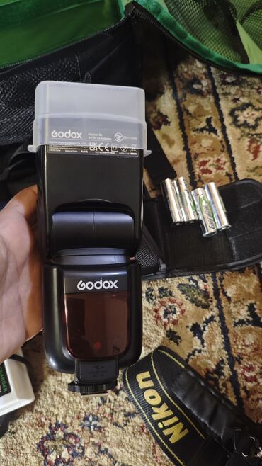 Fotokameralar: Nikon D7100 + 18-105 lens, GODOX TT600 Speedlight, 2 kart, sumka -da lalafo.az — 7 Fotokameralar: Nikon D7100 + 18-105 lens, GODOX TT600 Speedlight, 2 kart, sumka — 7