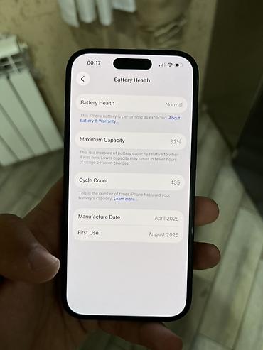 iphone 50: IPhone 16, 128 GB, Jet Black, Face ID, Simsiz şarj — 2