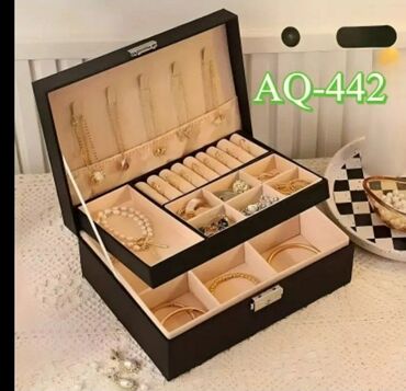 часы из эпоксидной смолы: Шкатулка для украшений. Органайзер для бижутерии с ключом -