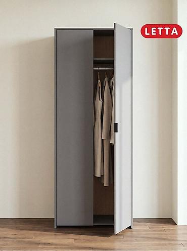 Шкафы: Шкаф LETTA — узкий двухдверный шкаф-купе с распашными дверцами в — 5