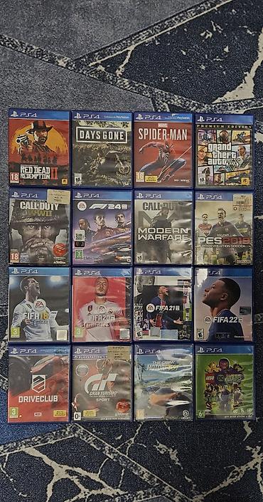 аренда playstation 4: İdeal Veziyyetde Ps 4 Diskleri Rdr 2 - 30 Azn Days Gone - 25 Azn — 1