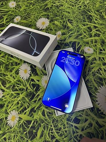 камера заднй бу: IPhone 16 Pro, цвет White Titanium на 256 гигабайт все родное кроме — 1