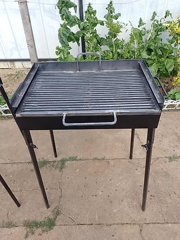 Sve za roštilj: Roštilj na ćumur – čelična konstrukcija sa rešetkom od cevastih — 12