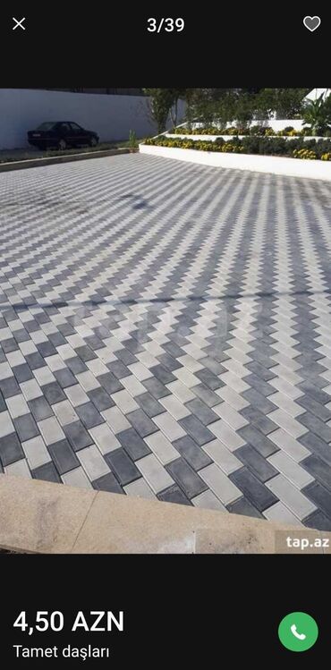 Dekorativ daşlar: Tamet .qazon dasi .müxtəlif ölcülü beton piltələr .beton panellər yol — 23