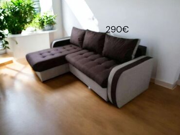 Ugaone garniture: Ugaona garnitura na razvlačenje – model sa ležajem i kutijom za — 3