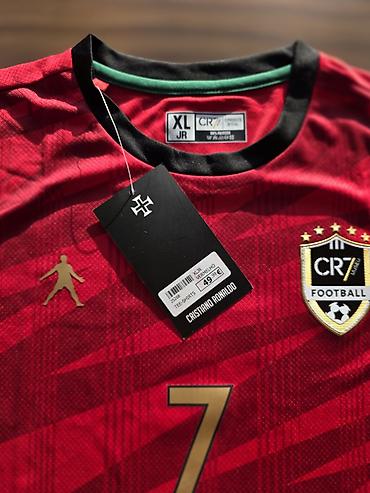 nike corab: Futbolka, Nike, XL, rəng - Qırmızı — 6