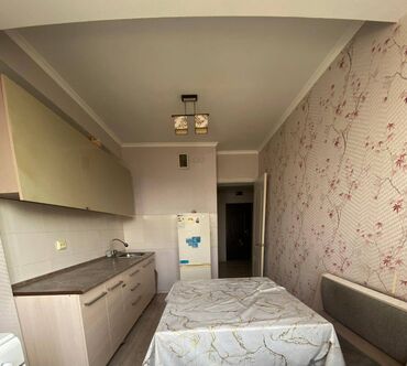 продается квартира кызыл аскер: 1 бөлмө, 46 кв. м, Элитка, 9 кабат, Косметикалык ремонт