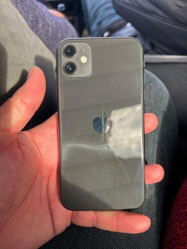 xarab telefon alıram: IPhone 11, 128 GB, Qara, Barmaq izi, Simsiz şarj, Face ID