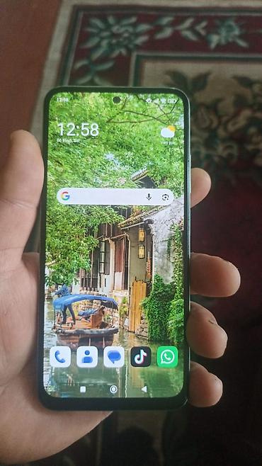redmi note 60: Redmi 256 GB, rəng - Yaşıl, Barmaq izi — 3