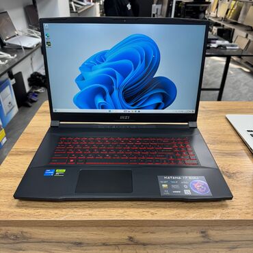 купить дешёвый игровой ноутбук: Ноутбук, MSI, 16 ГБ ОЭТ, Intel Core i5, 17 ", Жаңы, Оюндар үчүн, эс тутум NVMe SSD