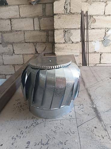 metbex krantlari: Turbinali dam ventilyasiya başlıqları (fleyta) – təbii hava axını ilə — 4