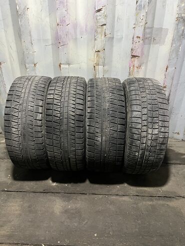 Шины: Шины 225 / 55 / R 17, Зима, Б/у, Комплект, Легковые, Япония, Bridgestone