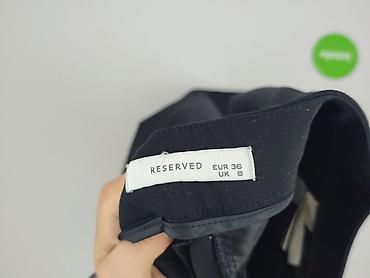 bootcut jeans reserved: Spodnie materiałowe damskie, rozmiar S — 4