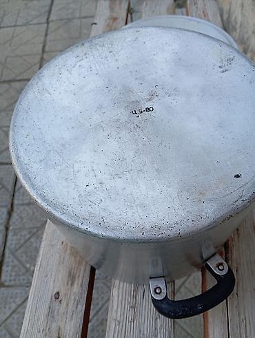gazan: Qazan, rəng - Gümüşü, Alüminium, 5-dən çox l, 22 sm, Rusiya — 4