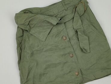 spódnice khaki: Spódnica damska, H&M, 2XS