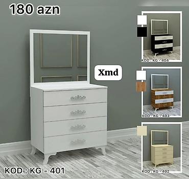 Vizaj stolu və komod dəsti - Model kodeksləri: KG-401, KG-402