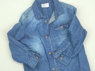 koszula michael kors: Shirt 1.5-2 years, condition - Very good, pattern - Monochromatic, color - Blue