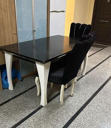 stul ev ucun: Tahirə xanım . Masa 3 oturacaqlar endirim edildi təcili 90 man