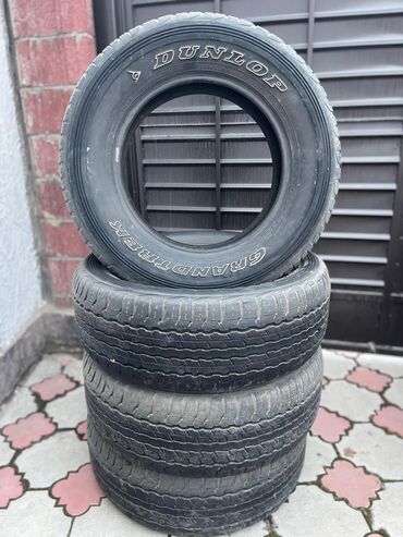 Шины: Шины 275 / 60 / R 18, Лето, Б/у, Комплект, Внедорожные (АТ/МТ), Корея, Dunlop