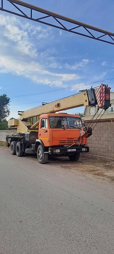 ёмкость 1 тонна: Автокран, Камаз, 2001 г., 22 м — 4