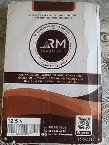 tarix rm pdf: Məhsul: “Ümumi Tarix – Kurikulumla” dərs vəsaiti Anar İsayev — 2