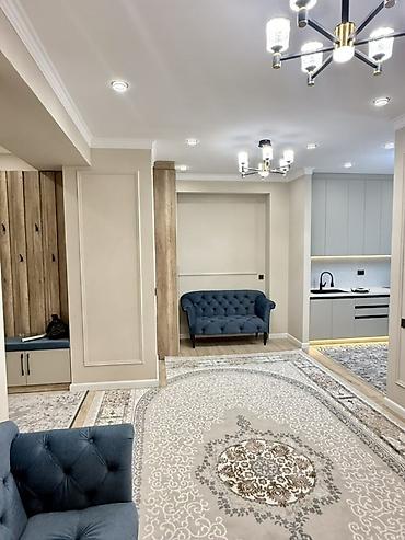 район ак кеме: 2 комнаты, 58 м², Ак-Кеме Элитка, 13 этаж, Дизайнерский ремонт — 3