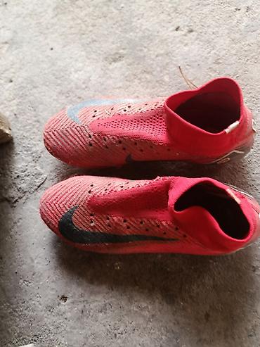 Спорт и отдых: Футбольные бутсы Nike (высокий носок-«носок») - Тип: профессиональные — 1