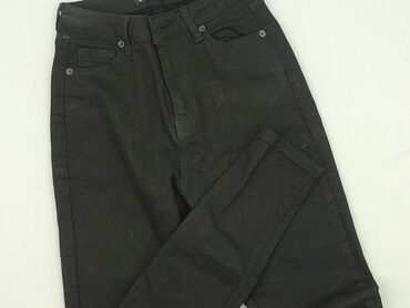 Czarne jeansy damskie typu skinny marki Bella Denim. Spodnie posiadają