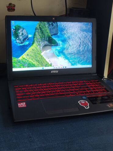 notebook satilir tecili: Б/у MSI, 15.6 ", Intel Core i5, 1 ТБ
