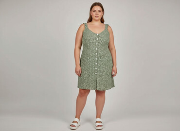 duże rozmiary sukienki na wesele dla puszystych: Bonmarche, Sukienka damska, rozmiar 5XL