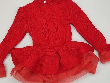 czerwona satynowa sukienka: Sukienka, 3-4 lat, 98-104 cm, stan - Bardzo dobry