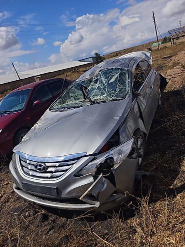 хундай аванте 1: Hyundai Sonata (серебристый), седан — продается целиком как донор на — 3