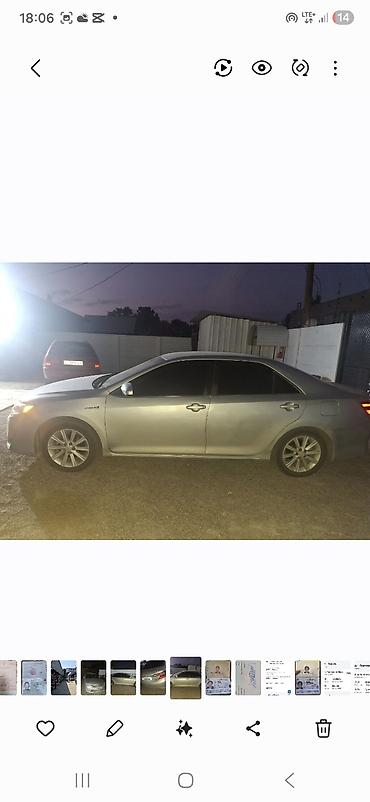 185 60 15: Toyota Camry: 2012 г., 2.5 л, Автомат, Гибрид, Седан — 4