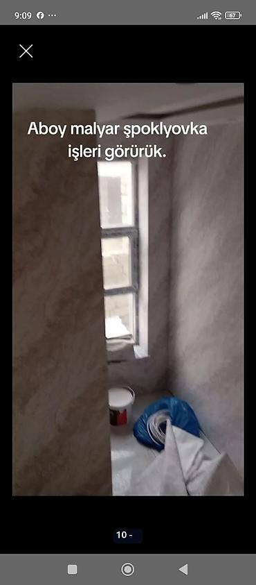 dayə axtariram: Aboy ustası emusiya ustası şpoklyovka ustası paduqa ustası laminat — 3