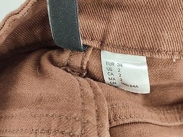 camel spodnie: H&M Divided, Spodnie materiałowe damskie, rozmiar 2XS — 5